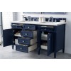 Brittany 60" Victory Blue Double (Vanity Only Pricing)